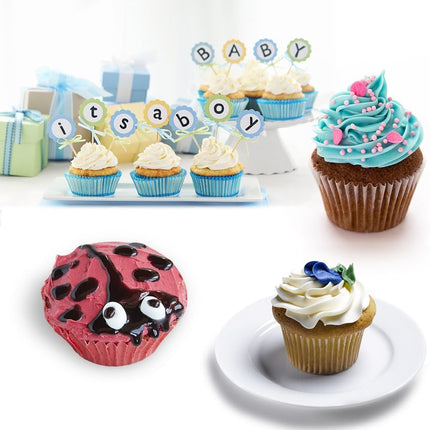 12-Cup Muffin Pan & Mini 24-Cup Cupcake -