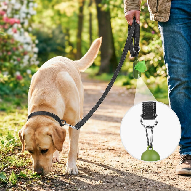 Dog Leash 6 FT Double-Sided Reflective Padded Handle Nylon Heavy Duty Leashes for Medium & Large Dogs – product detail