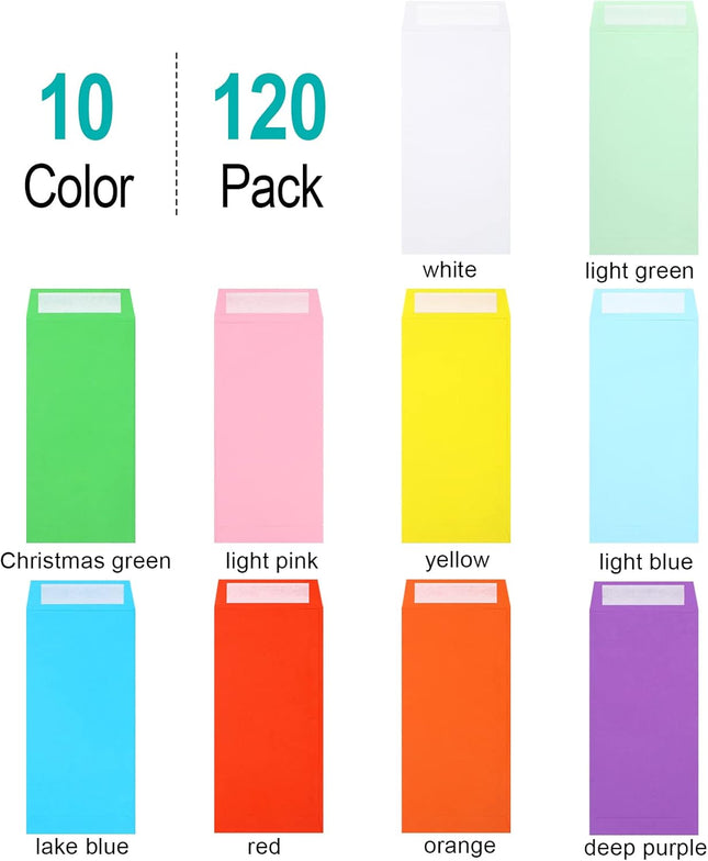 Cash Envelopes -120 Money Saving Challenge 3.2x6.6inch for Budgeting Coins Checks Gift Cards & Tickets – product detail