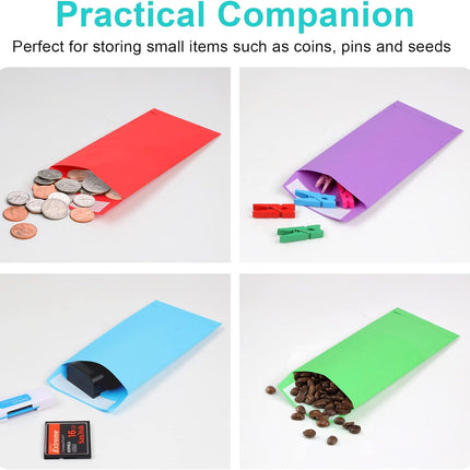 Cash Envelopes -120 Money Saving Challenge, 3.2x6.6inch for Budgeting, Coins, Checks, Gift Cards & Tickets - 3.2x6.6in