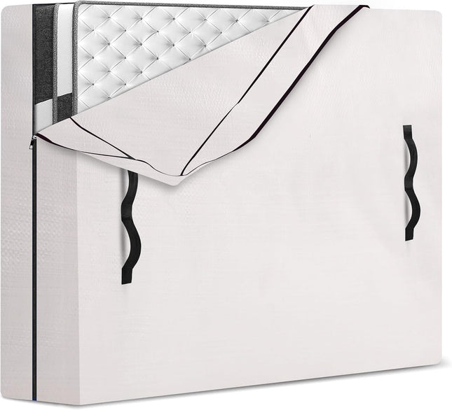 Mattress Bags for Moving and Storage with 8 Handles