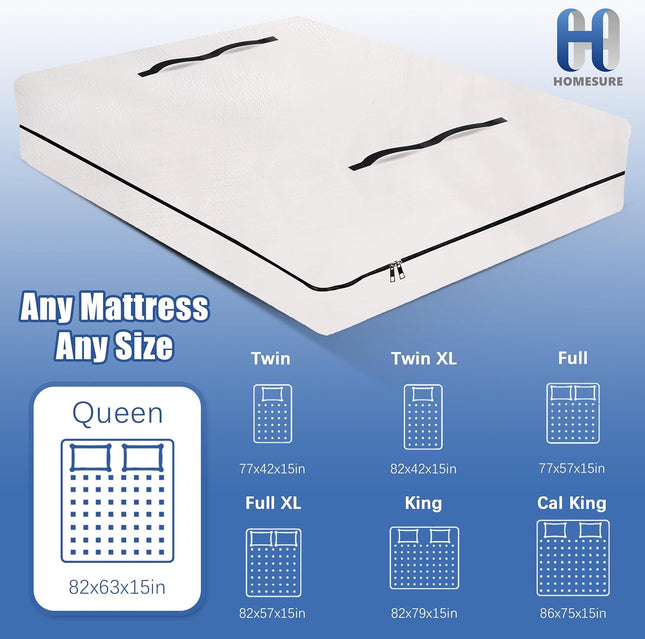Mattress Bags for Moving and Storage with 8 Handles – product detail