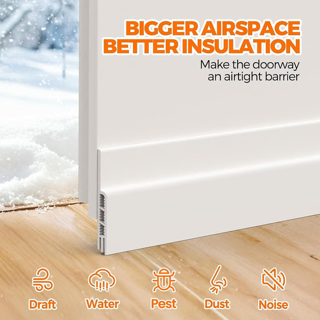 Door Draft Stopper Under Blocker Insulator Doors Sweep Weather Stripping Noise Sheets Rolls & Strips – product detail