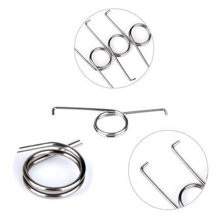 15pcs Metal Trigger Keys Springs for Playstation L2 R2 Buttons Assembly Controller Replacement [video game] -