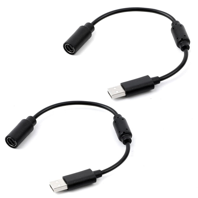 2pcs USB Breakaway Cable Replacement Cord Adapter Cable for Logitech G920 Driving Force Thrustmaster