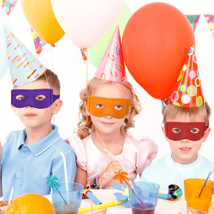 4pcs Turtle Eye Masks, Funny Halloween Masquerade Costume Mask for Kids Adults Turtles Party Decorations Birthday Cosplay Dress up Supplies -