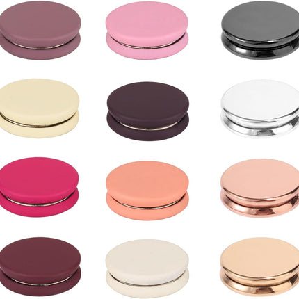 12pcs Hijab Magnetic Pins, Strong Magnets Multi-Purpose Scarf Clasp Pinless Brooch Buttons for Women Scarves Clothes Dress (Color A) Color a -