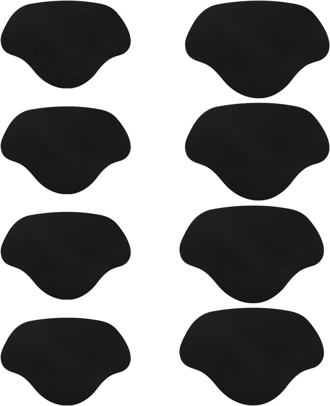 8pcs Shoe Heel Repair Self-Adhesive Hole Repair Patch for Back of Shoes Holes Leather Cushion Inserts
