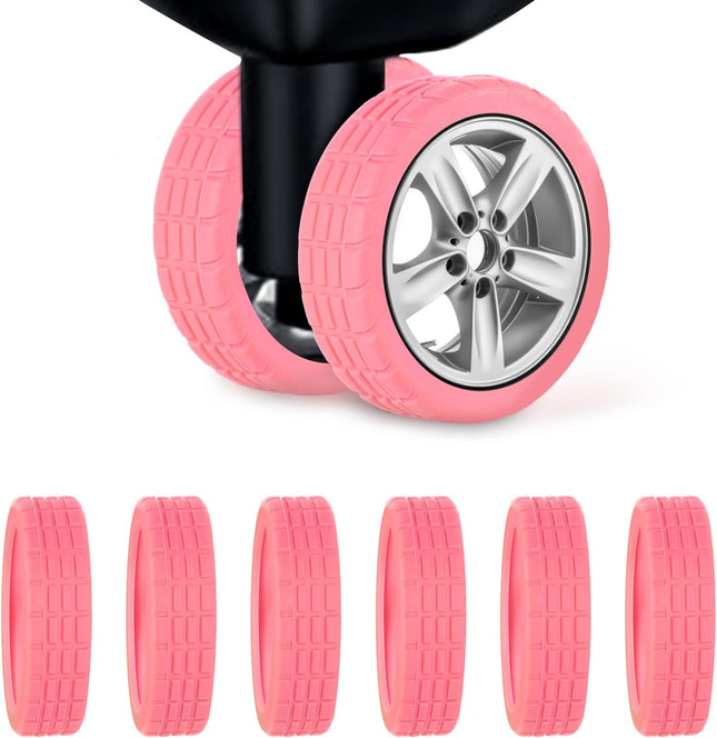 8pcs Portable Luggage Wheel Covers