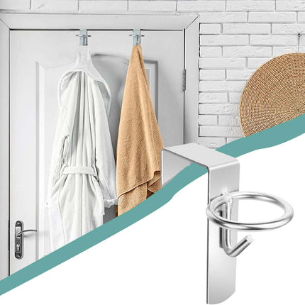 2 Pcs Water Bucket Hook Heavy Duty Portable Equestrian Hooks Hangers for Horse Livestock,Hang on Stall Walls or Doors -