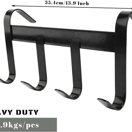 Tack Rack with 4 Hook,Portable Bridle for Horse Room,Stall,Stables and Barns -