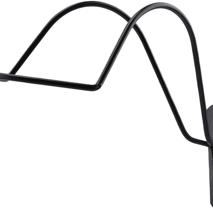 Wall Mounted Equestrian Helmet Rack,Metal Holder for Motorcycle Bike Baseball -