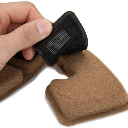 Helmet Padding Memory Foam Pad Protective Mat Kit for ACH MICH Team Wendy FMA EXF Black -