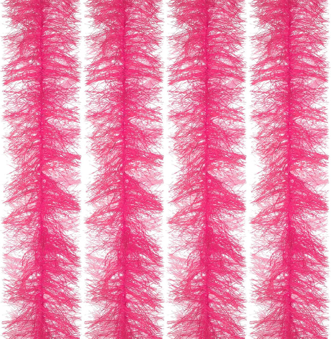 5Ft Feather Boa 4 Pcs Artificial Fluffy Boas Party Decorations for DIY Crafts Wedding Costume Christmas