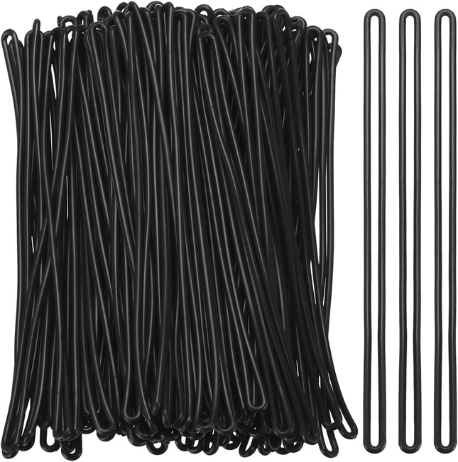 Luggage tag Loops 100 Pcs PVC Loop Straps Bag Tag Loops Holders Worm for ID Card Bags Suitcase Label