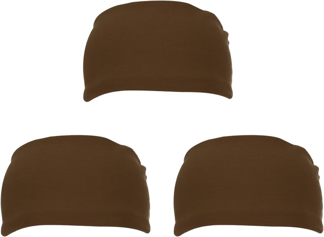 Sport Headbands for Men Running Sweat Bands Absorbing Head Band Brown V1259-DP01-A-5147