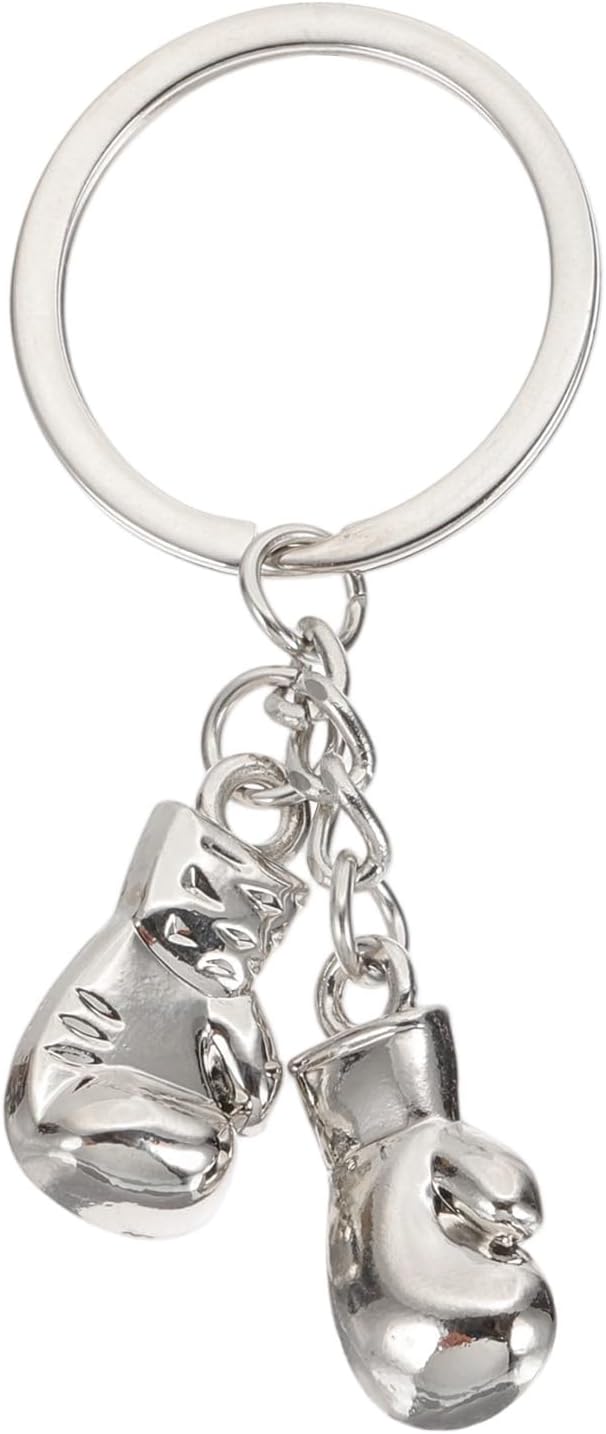 Boxing Gloves Keychain Mini Cute Sports Key Chain Sport Pendant Ring Bag Backpack Decor for Men Women Party