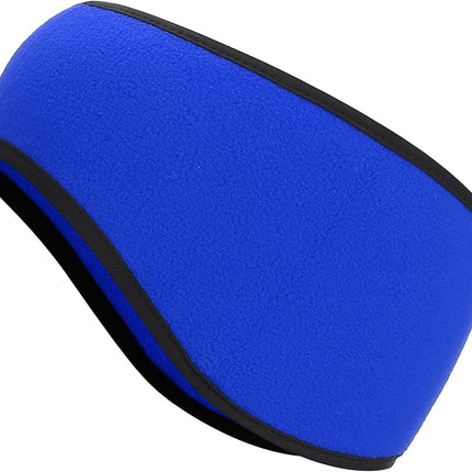 Ear Warmer Headband, Winter Stretchy Running Sweatband Outdoor Essential for Jogging Blue -