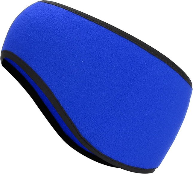 Ear Warmer Headband Winter Stretchy Running Sweatband Outdoor Essential for Jogging Blue
