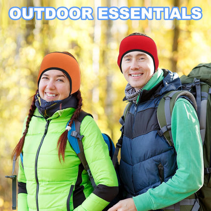 Ear Warmer Headband, Winter Stretchy Running Sweatband Outdoor Essential for Jogging Blue -
