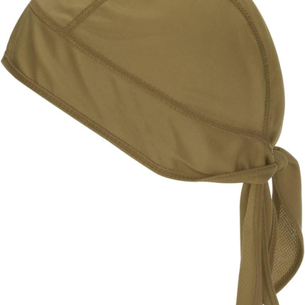 Sweat Wicking Cap, Skull Cap Football for Men Dew Rags Breathable Cooling Helmet Liner Bandana Cycling Brown -