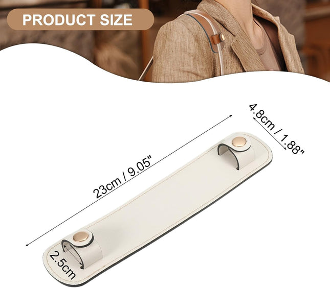 9 x 2 Leather Shoulder Strap Pad PU Backpack Pads Handbag Protector Detachable Cushion Covers for Tote – product detail