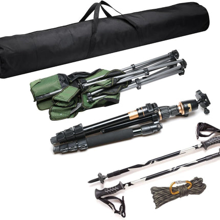 Folding Camping Chair Replacement Bag 47.2" x 5.5", Portable Storage Tent with Handle Strap for Outdoor Hiking Travel, Black - 5.5"