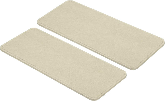 12 x 5 Inch Felt Bag Base Shaper 2pcs Bottom Pad Organizer Insert Rectangle Liner Board for Purse Handbag