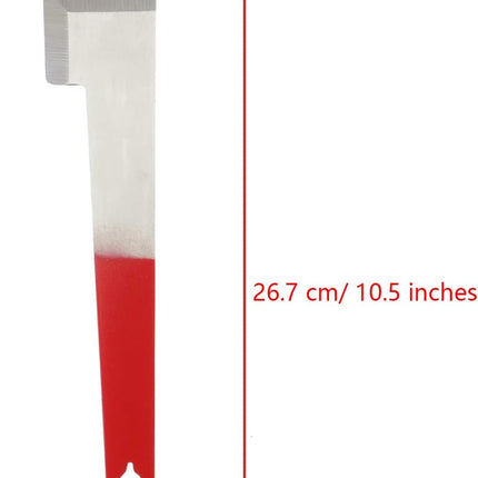 5 Pack Steel Beekeeping Hive Tool J Hook Scraper Bee Frame Lifter and Equipment for Beekeepers