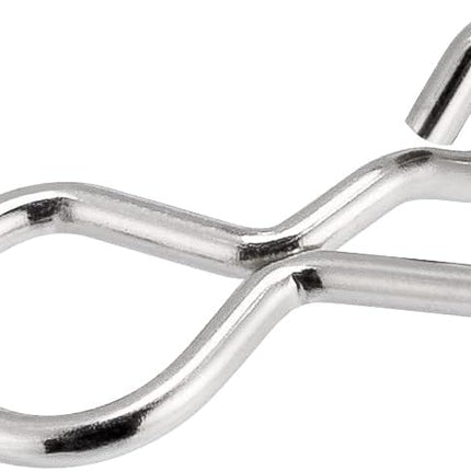 50 Pack Fly Fishing Snap 3 Sizes Stainless Steel Quick Change Lure Clip for Flies, Trout - XS(0.2")-50
