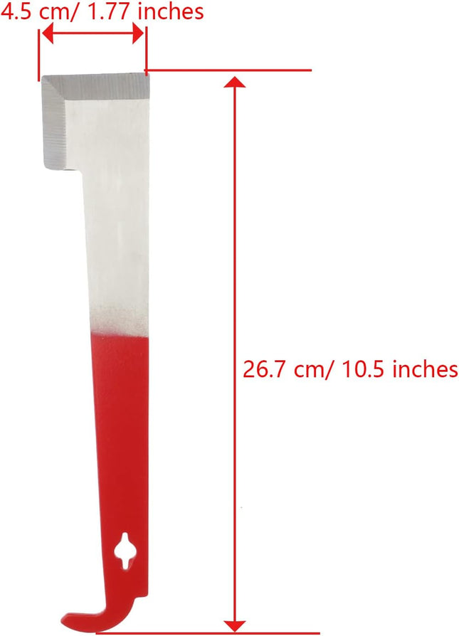 2 Pack Steel Beekeeping Hive Tool Scraper Bee Frame Lifter and Equipment for Beekeepers Types – product detail