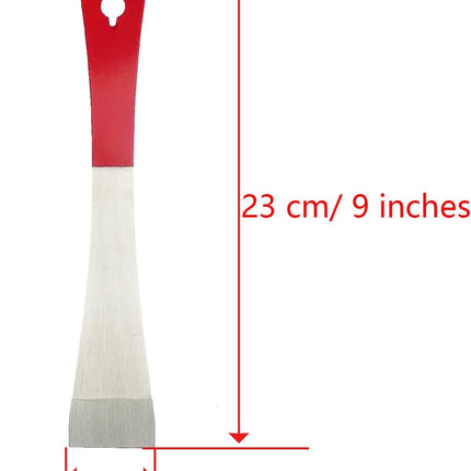 2 Pack Steel Beekeeping Hive Tool Scraper Bee Frame Lifter and Equipment for Beekeepers, Types