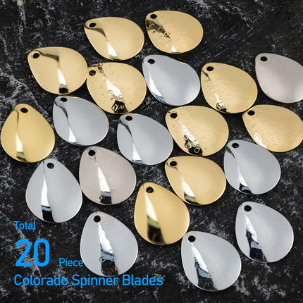 140 Pack Spinner Making Kit Lure Supplies Inline Blade Spinnerbait Parts Accessory Shaft Clevis Treble Hooks Spoon Fishing Bead Starter Tackle Colorado -