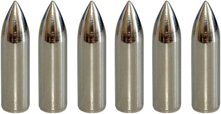 100 Grain Glue on Field Points Archery Replacement Practice Target Arrow Tips 12 Pack -