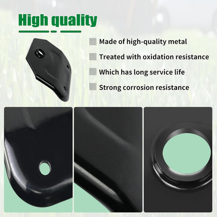 703-12302-0637 Hitch Plate Compatible with Cub Cadet ZT1 ZT2 ZT3 Heavy Duty Zero Turn Mower, Universal Towing Kit Fit for C-ated Ultima 42 46 50 54 & Lawn Mower Trailer Tow -