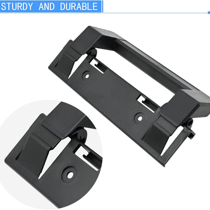 2 Pack 3316882900 RV Refrigerator Door Handle Holder Grip Black Hardware, Fit for 3316882.900 S,Std Dr Combo-6/8 Amii DM2672, DM2682, DM2872, DM2882 Refrigerators with Airing Cards -