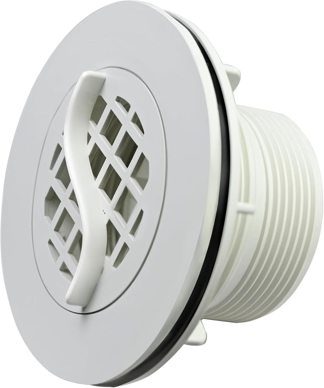 Threaded Inlet Strainer Kit Compatible with Intex Filter Pumps w/1-1/2 Hoses Incl Rubber Washer and