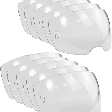 10 Pack 0700000802 Clear Front Cover Lens Compatible with Sentinel A50 Welding Helmet,3.93" x 2.36" Viewing Lens,A50 welding face mask lens Replacement parts -