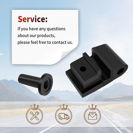 RV Refrigerator Hinge Repair Kit Compatible with Dometic 3316885.900 DM2672, DM2682, DM2872, and DM2882 refrigerators -