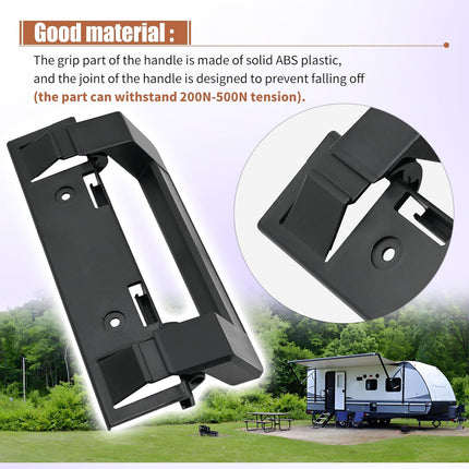 3316882900 RV Refrigerator Door Handle Replacement,Fridge Compatible with Dometic Camper Refrigerator,Fit for DM2872 DM2672 DM2682 DM2882 -