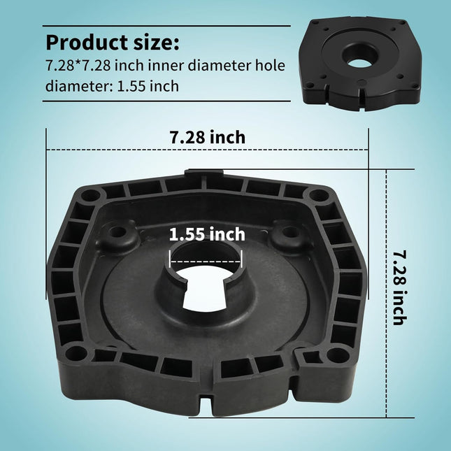 SPX1600F5 Motor Mounting Plate Compatible with Hayward Super Pumps Replacement Part Fit for SP1600X – product detail