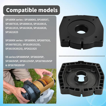 SPX1600F5 Motor Mounting Plate Compatible with Hayward Super Pumps,Replacement Part Fit for SP1600X,SP2600X Series -