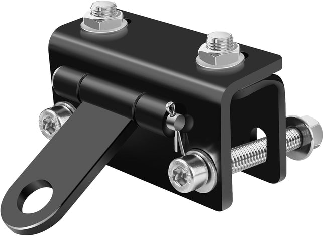 Universal Snowmobile Bumper Hitch Tongue Type Tow Carrier Compatible with Ski Doo Polaris REV Arctic