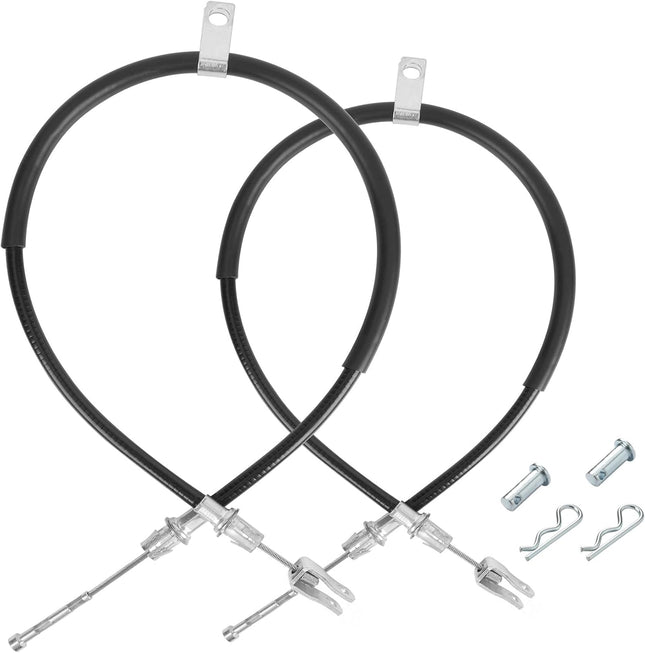 2PCS Club Car Precedent Brake Cable Stainless Steel Core Driver & Passenger Side 2004 Plus G & E Golf Cart