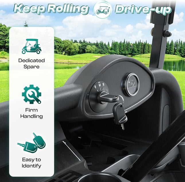 Golf Cart Ignition Keys Suitable for 2008-Up EZGO RXV 10 PCS – product detail