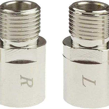Bike Pedal Extenders, Fit 9/16 inch Spindle Pedals Bike, Extend by 20mm/0.79inch