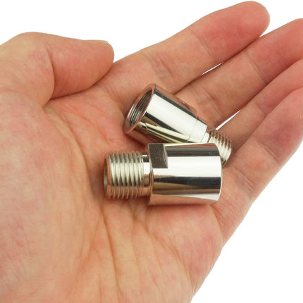 Bike Pedal Extenders, Fit 9/16 inch Spindle Pedals Bike, Extend by 20mm/0.79inch