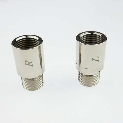 Bike Pedal Extenders, Fit 9/16 inch Spindle Pedals Bike, Extend by 20mm/0.79inch