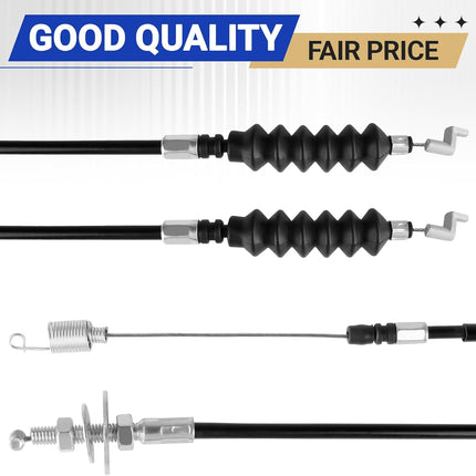 Golf Cart Governor and Accelerator Cable Kit for Club Car DS 2004- Up Snap in Kawasaki FE290 Replace OEM 102336101 102336001 -