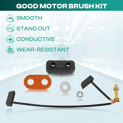 Motor Brush Kit 48 and 36 Volt,Fits Club Car 1994-up G8 G9 G14 G16 Yamaha,G.E Electric Golf Cart -